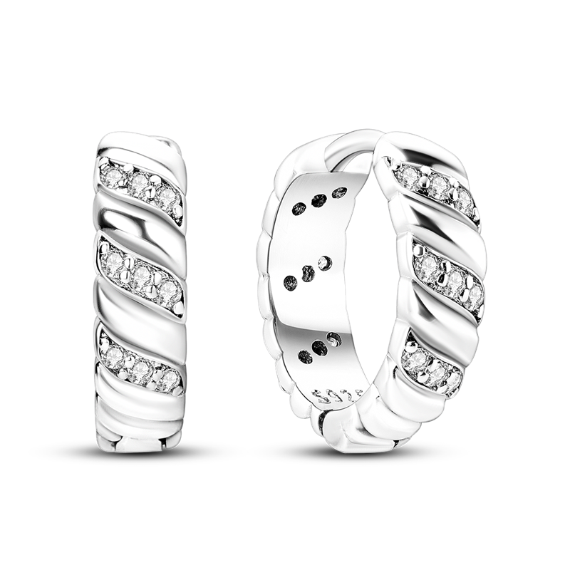 Aretes Queen Diamantada