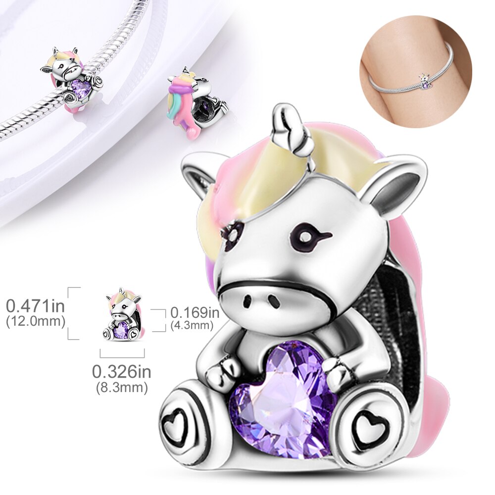 Charm de Bebe Unicornio