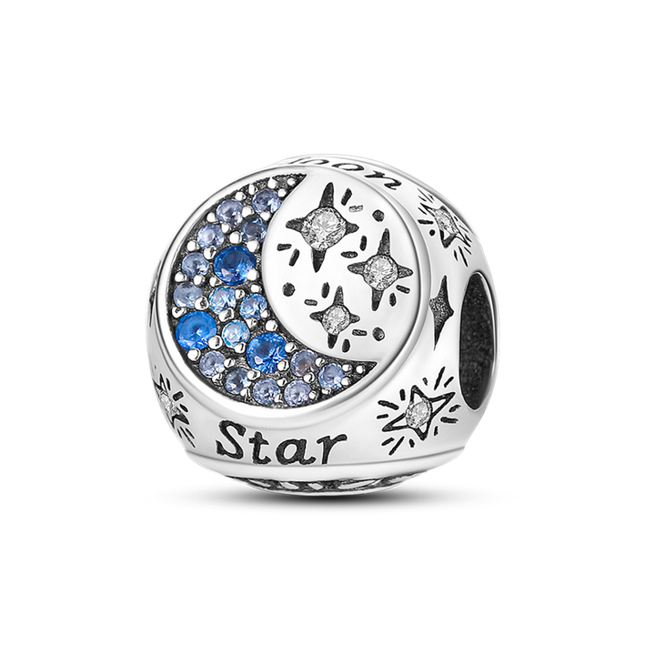 Charm Esfera de Luna & Estrellas "Star, Moon y Sun"