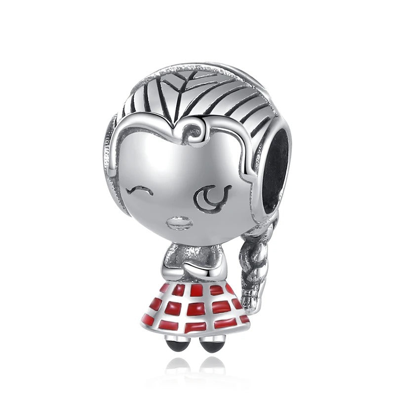 Charm Encanto de Niña con Trenza