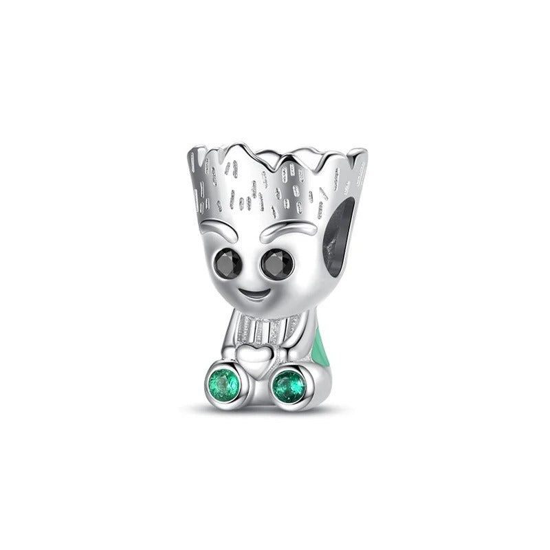 Charm Arbol Galactivo Mini Plateado