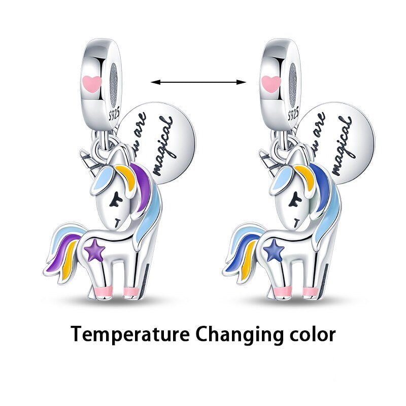 Charm Unicornio Magico Fluorescente