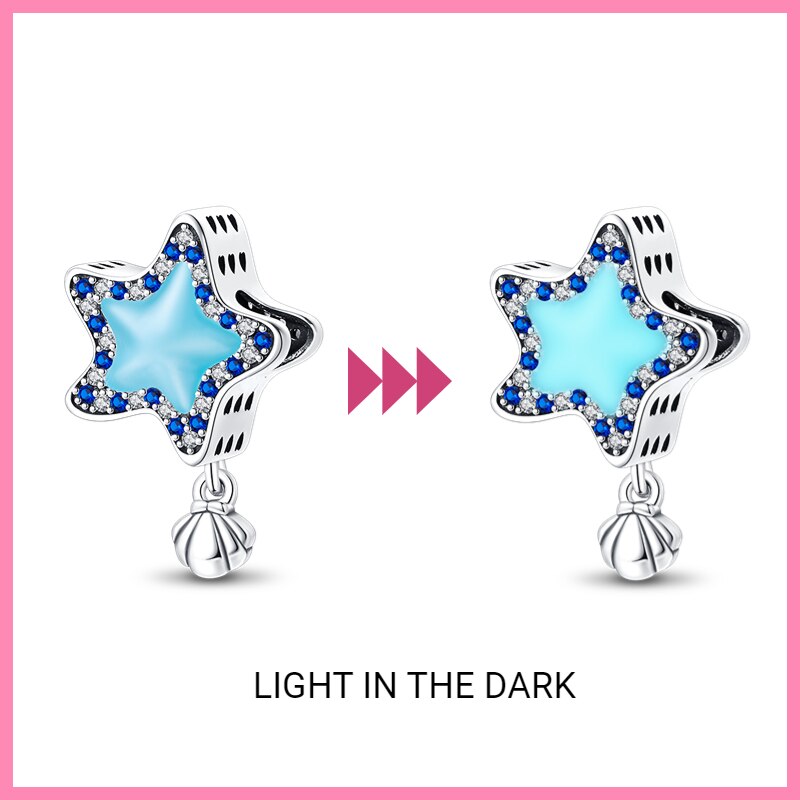 Charm Estrella Eterna Fluorescente