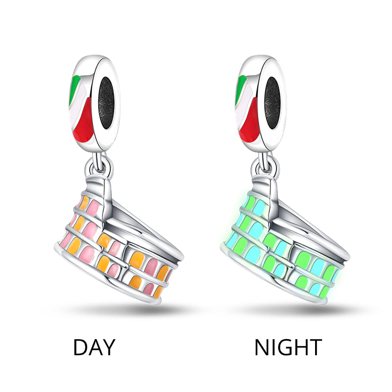 Charm Coliseo Romano Fluorescente