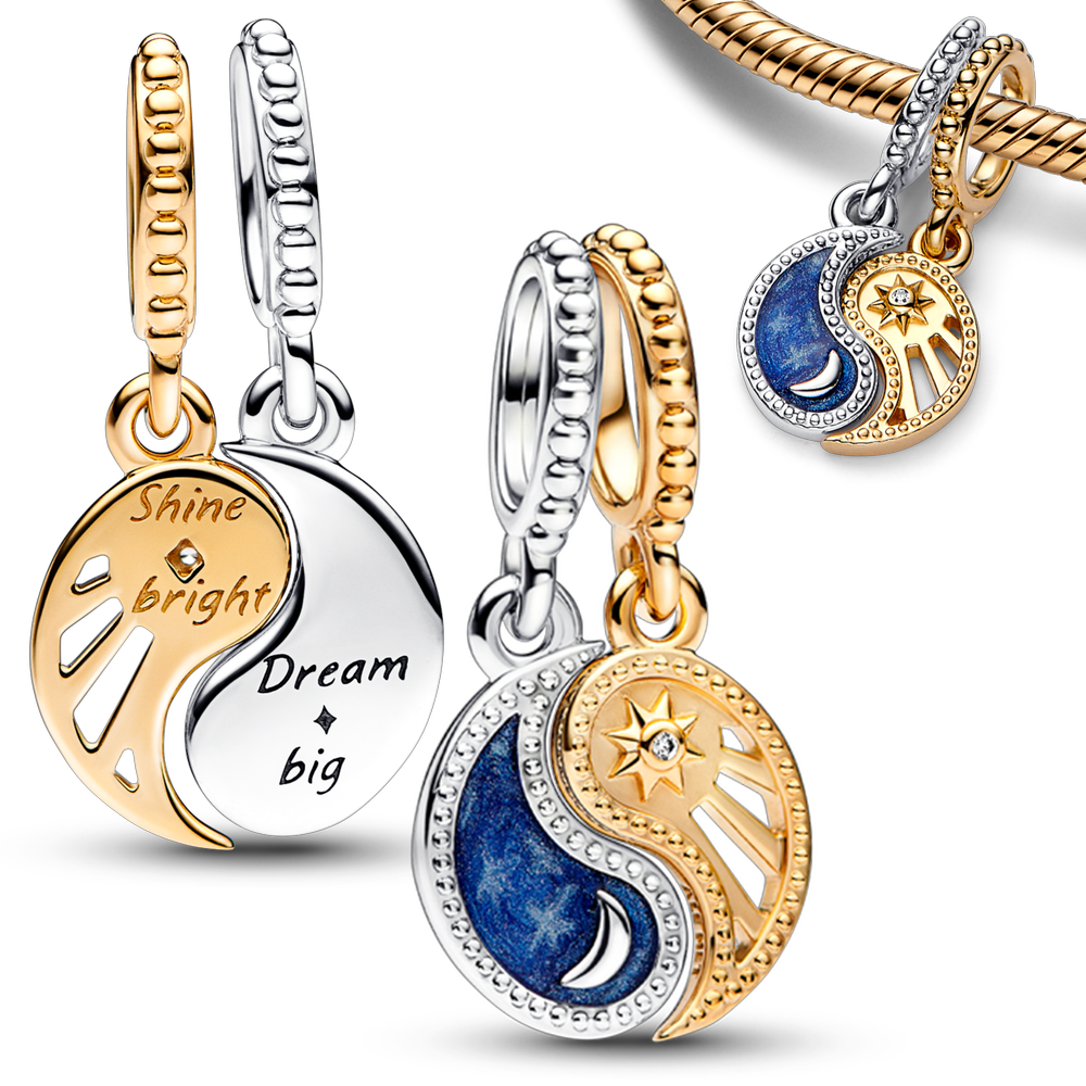 Charm Yin Yang "Sol & Luna"