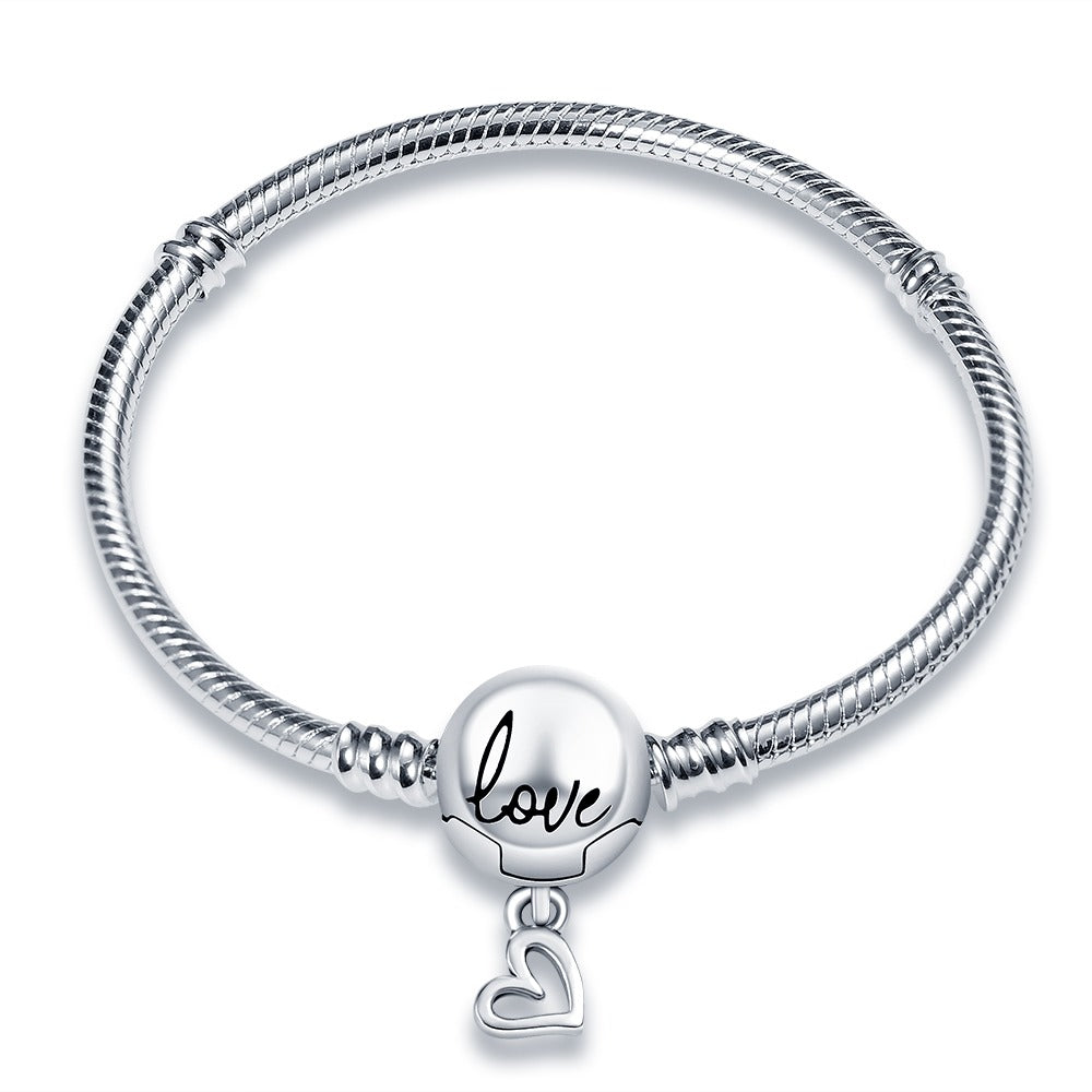 Pulsera Esfera de Amor y Corazon
