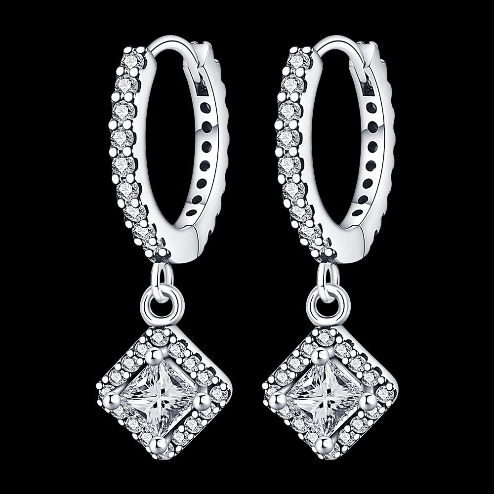 Aretes Tiffani de Zirconias