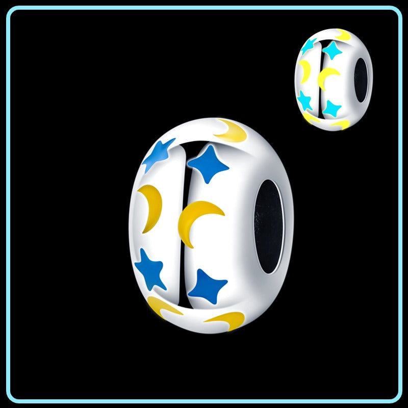 Charm Luna & Estrellas Fluorescente