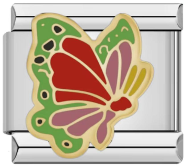 Charm Italiano Mariposa Multicolor