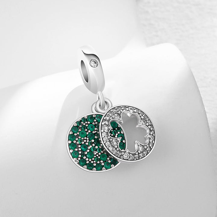 Charm Colgante Trébol De 4 Hojas