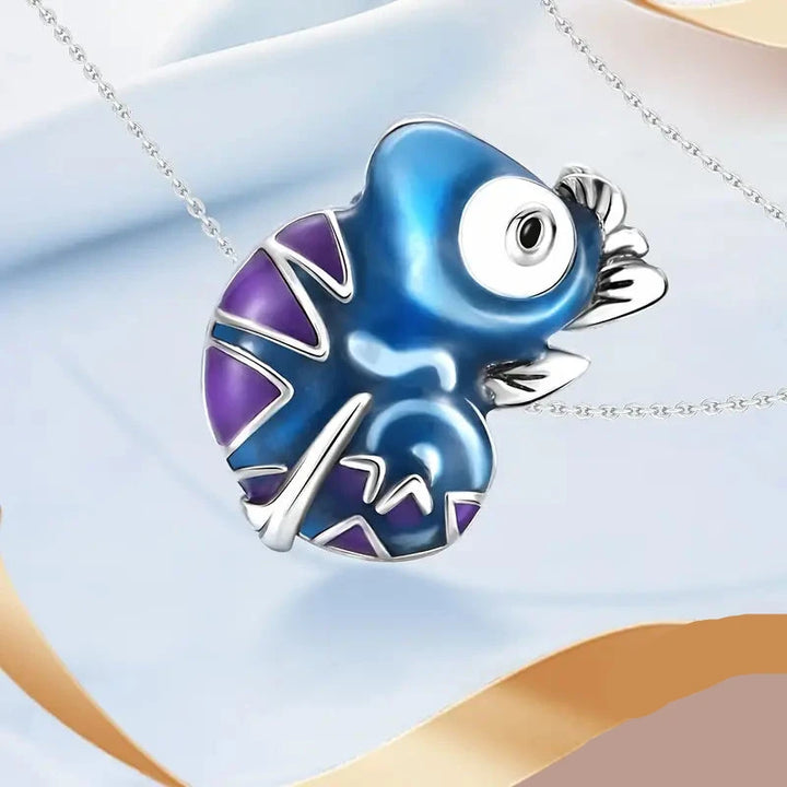 Charm Camaleón Azul y Morado