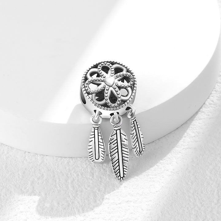 Charm Atrapa Sueños Plateado
