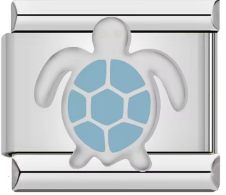Charm Italiano Tortuga Azul