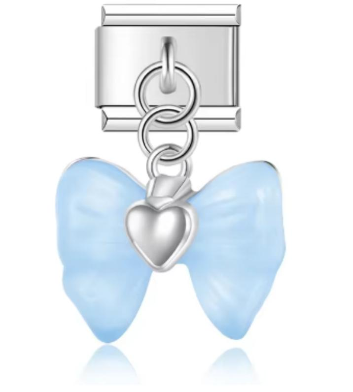 Charm Italiano Moño Azul