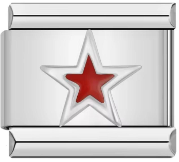 Charm Italiano Estrella Roja