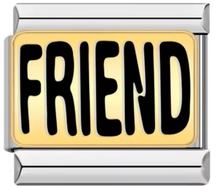 Charm Italiano Best Friend Dorado 2