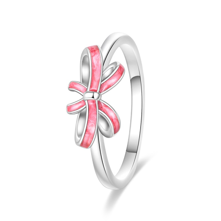 Anillo Listón Rosa