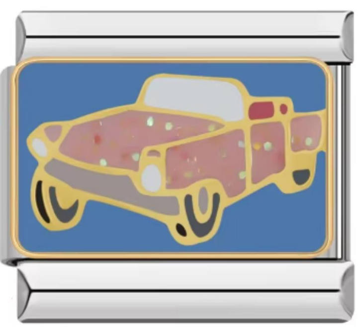 Charm Italiano Carro Rosa