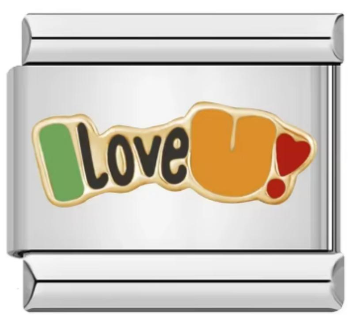 Charm Italiano I Love U