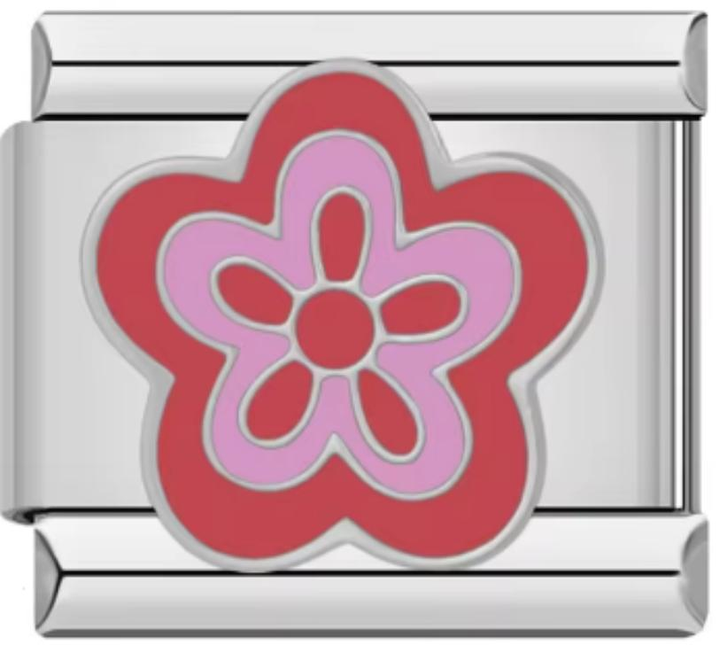 Charm Italiano Flor Roja