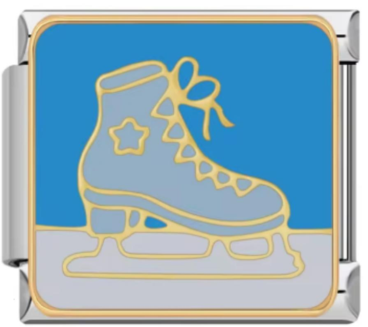 Charm Italiano Patines De Hielo