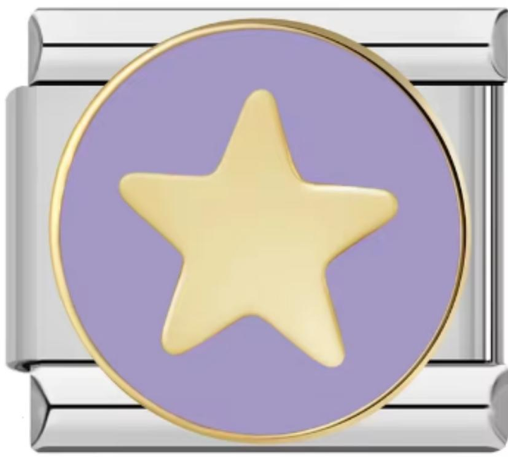 Charm Italiano Morado & Estrella