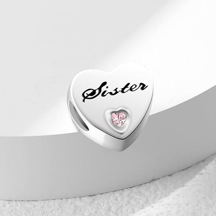 Charm Corazon Sister