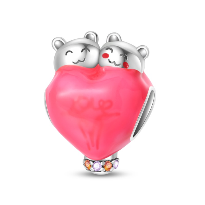 Charm Corazón de Ositos