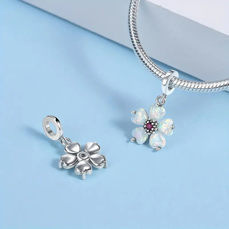 Charm Flor del Verano Opal