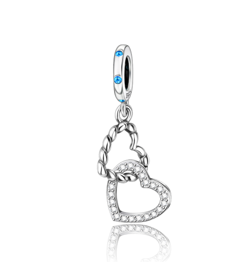 Charm Corazones Lazos de Amor