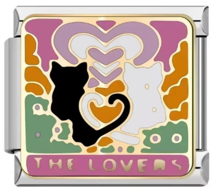 Charm Italiano Gatos "The Lovers"