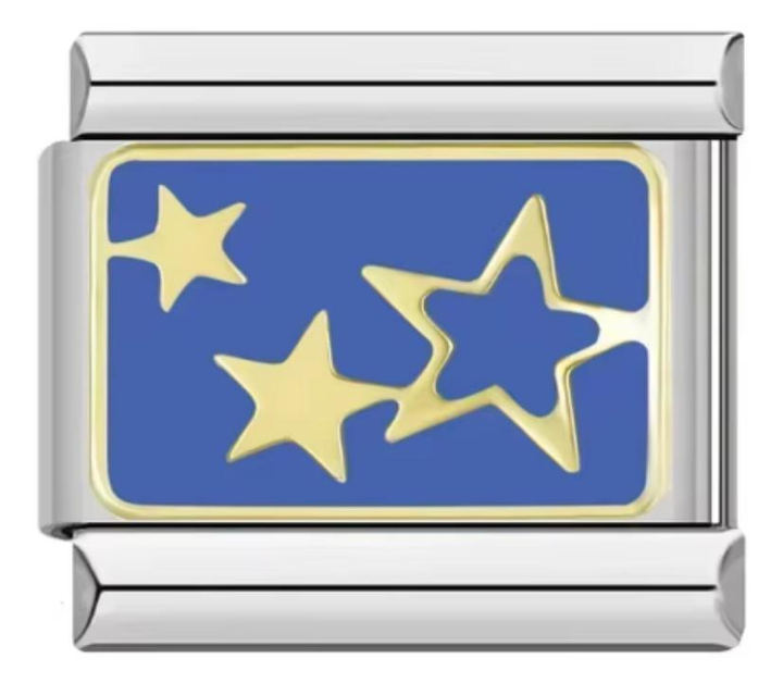 Charm Italiano Estrellas Azules