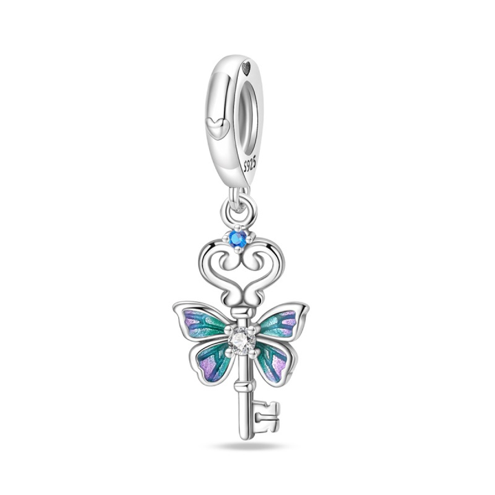 Charm Llave de Mariposa