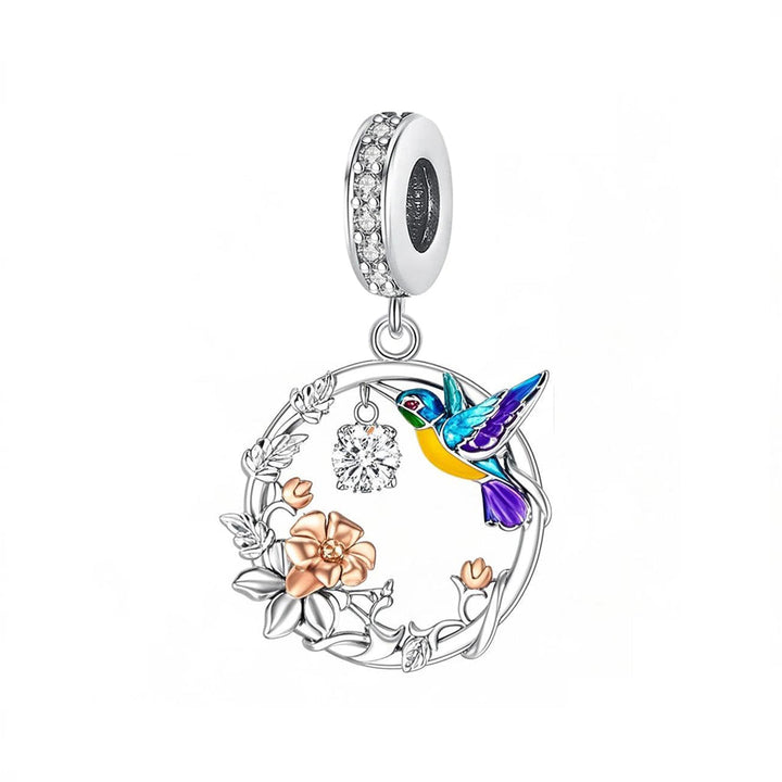 Charm Colibri & Flores