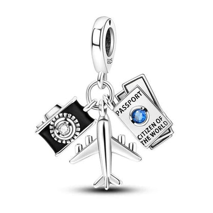 Charm Colgante Viaje en Avion