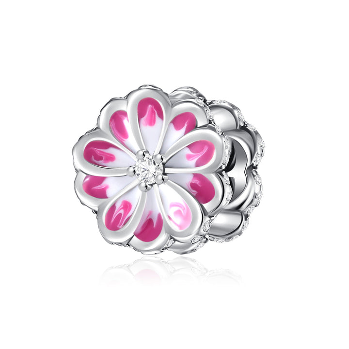 Charm Flor Rosa