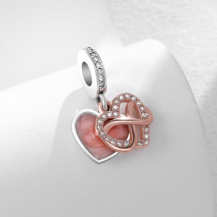 Charm Rosa Infinito
