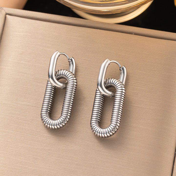 Aretes Arracadas Girondela Plateadas