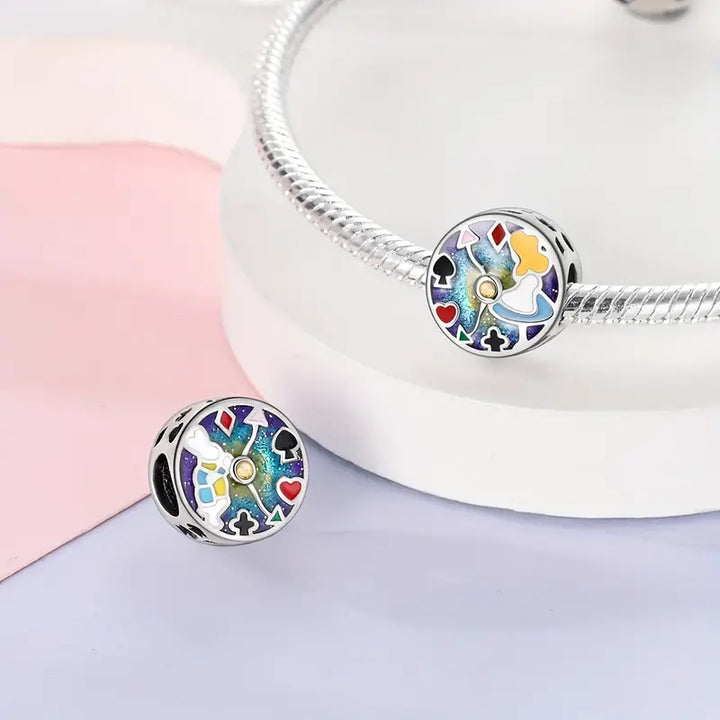 Charm Reloj de Alicia en el País de las Maravillas