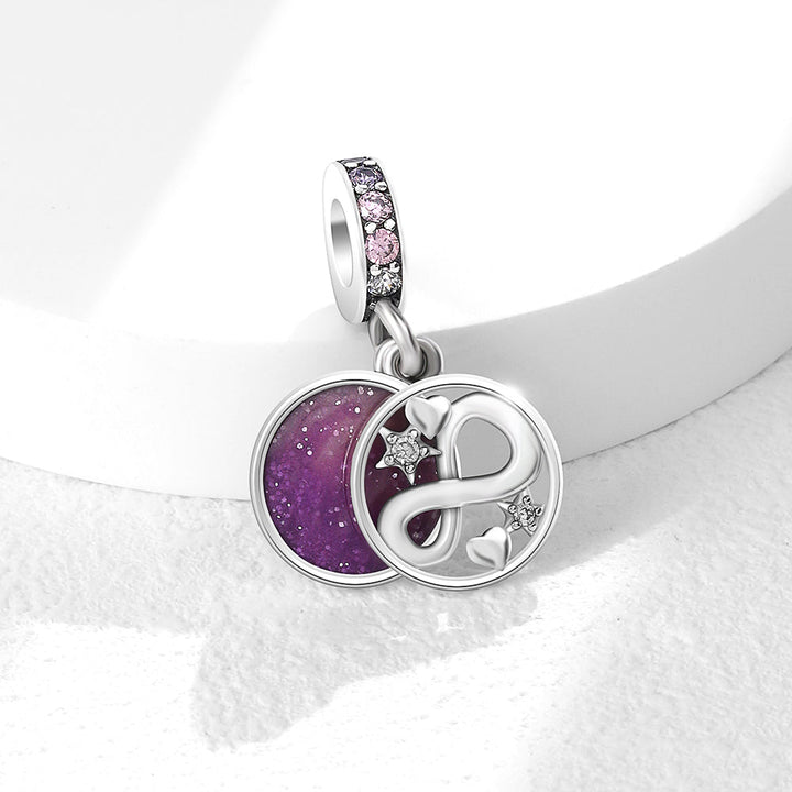 Charm Infinito Morado