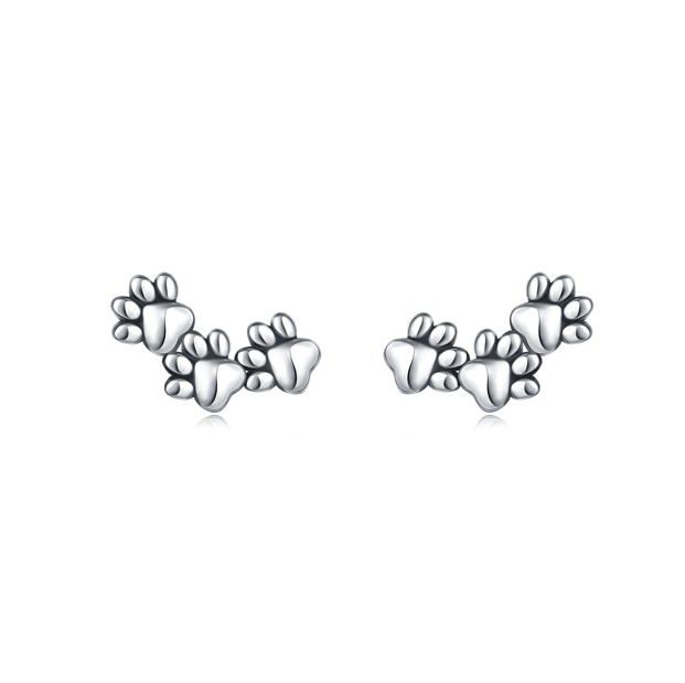 Aretes Huellas de Perrito
