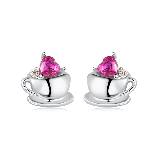Aretes Taza de Amor