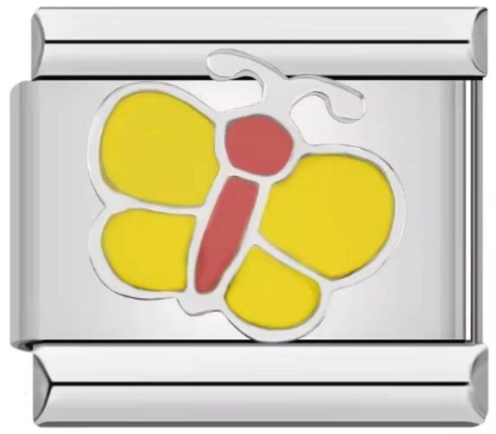 Charm Italiano Mariposa Amarilla