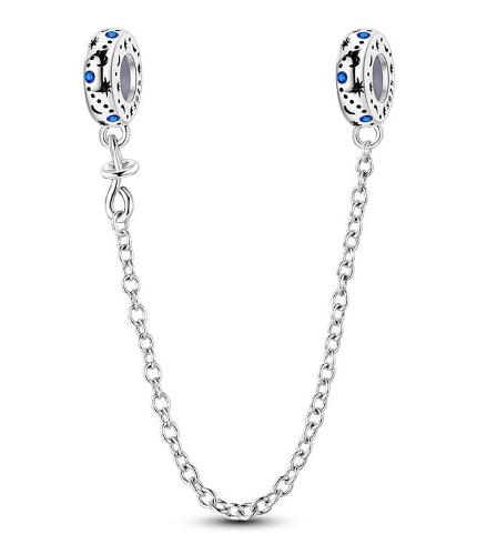 Cadena De Seguridad Lunas & Estrellas