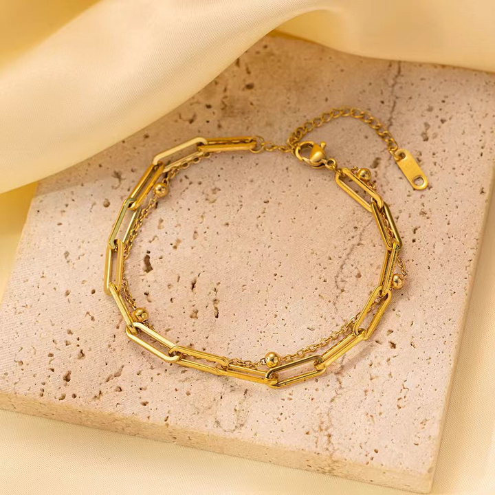 Brazalete Delicado Dorado