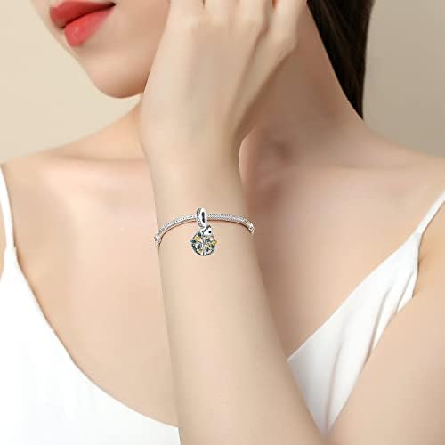 Charm Árbol de la Familia y Corazón