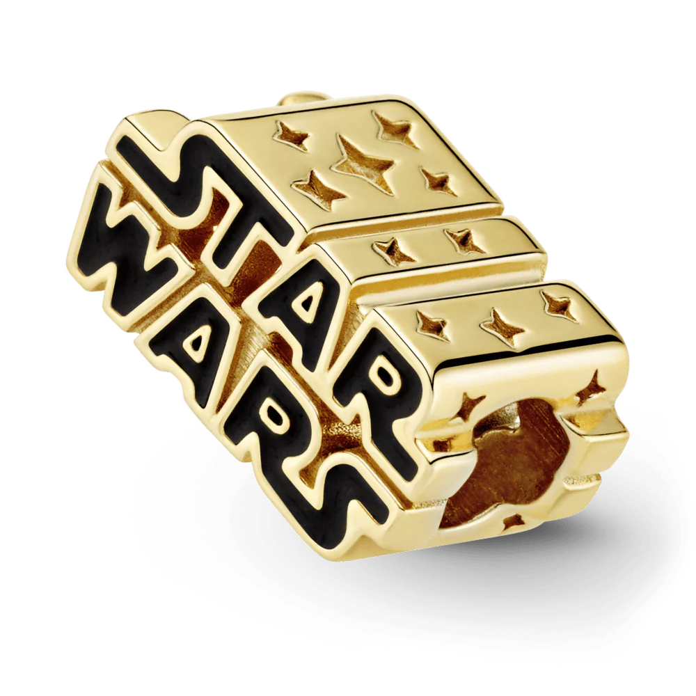 Charm Logo Star Wars Dorado