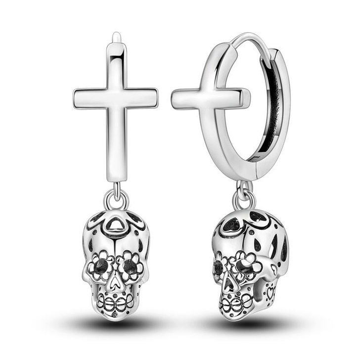 Aretes Calaveras de Catrina