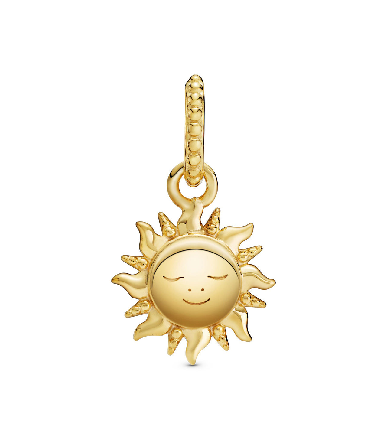 Charm Sol Dorado Estrellado