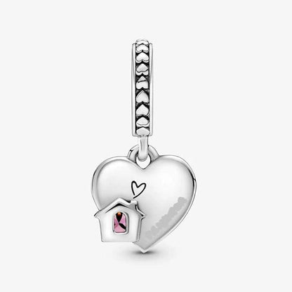 Charm Corazón "Home Is Where The Heart Is"